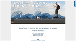 Desktop Screenshot of kurspilotow.btorion.pl